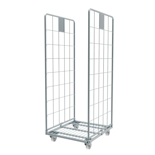 Roll conteneur 2 côtés (H) 1830mm électro-zingué