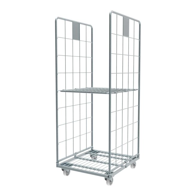 Rollcontainer 2 Seitenwände demonteerbaar (H) 1830 mm