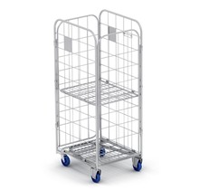 nestbar Rollcontainer 4 Seitenwände verzinkt