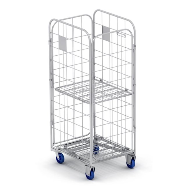 nestbar Rollcontainer 4 Seitenwände verzinkt