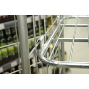 Nestable Roll Container with 4 sides