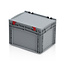 SalesBridges EURO crate 40x30x28,5 with lid closed handle