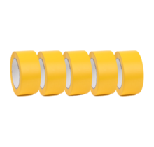 Vloermarkering PVC plakband 75mm gelb 5 stuks