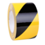 SalesBridges Floor marking band PVC adhesive tape 75mm Yellow/Black 5 pieces