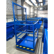 Arbeitskorb SBAWP300 1200x800x1950mm für Gabelstapler – 300 kg