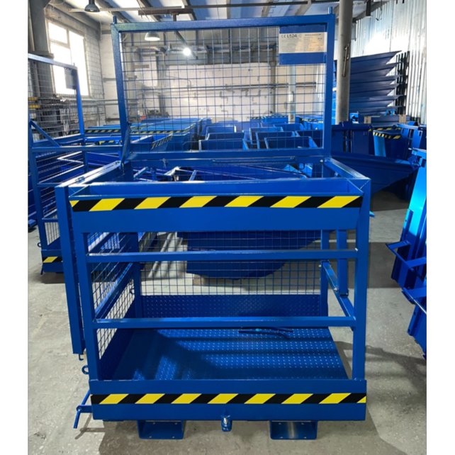 Arbeitskorb 1200x800x1950mm für Gabelstapler – 350 kg CE