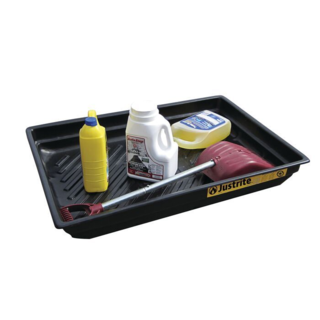 Bac de retention en PVC Petit Plateau Noir
