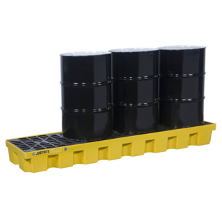Bac de retention en plastique HDPE Jusqu'a 284L