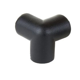 Protection d'angle mousse PU noir type A - 3D