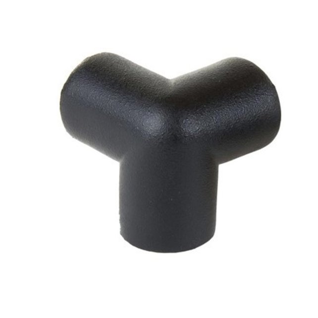 Protection d'angle mousse PU noir type A - 3D