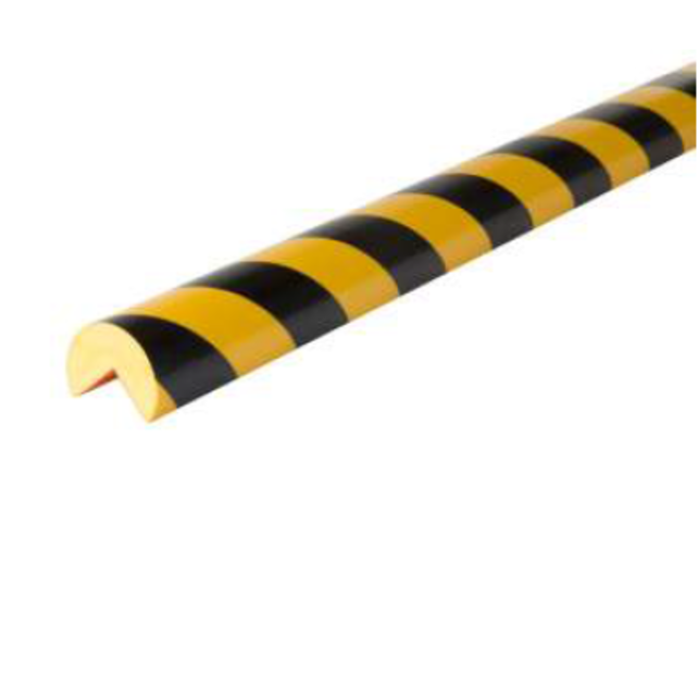 Randbescherming  PU Schuim Geel/Zwart Type A+ Randbescherming  PU Schuim Geel/Zwart Type A+