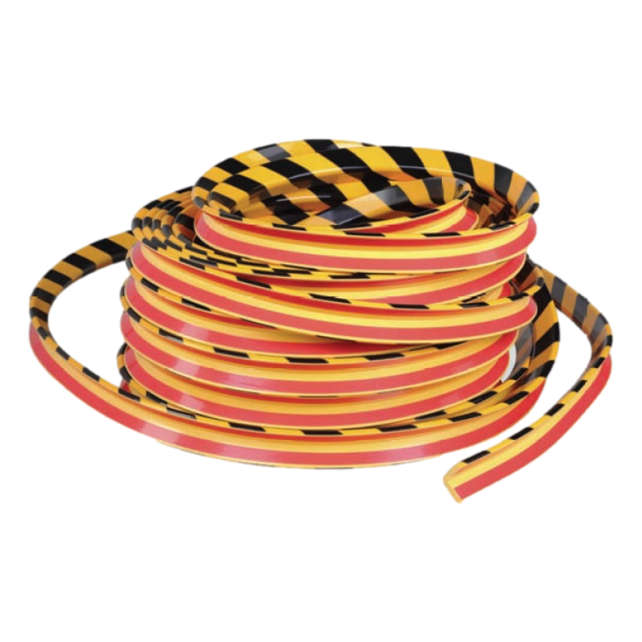Randbescherming  PU Schuim Geel/Zwart Type H+ Randbescherming  PU Schuim Geel/Zwart Type H+