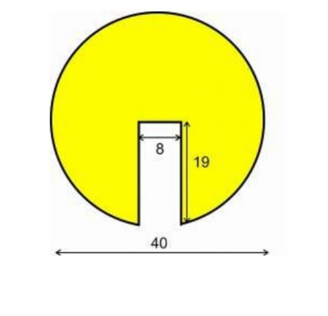 Protection des bords Clipser Mousse PU Jaune/Noir Protection des coins Type B