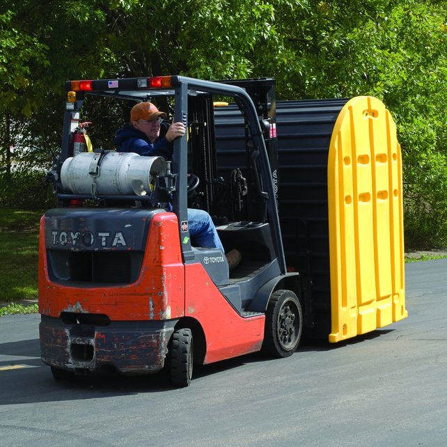 Outdoor barrel storage Outdoor barrel storage