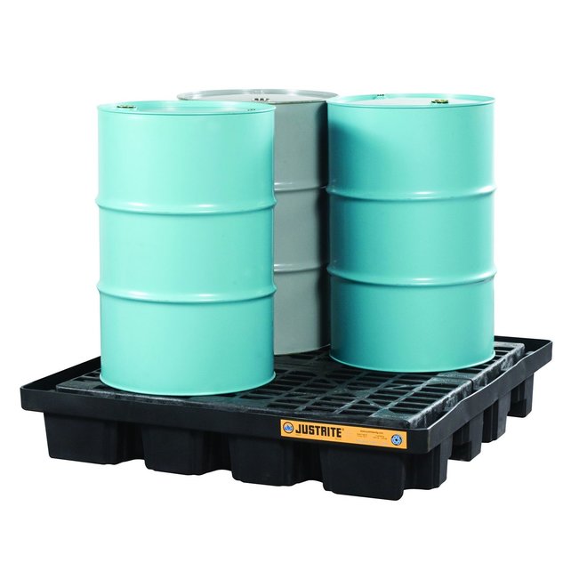 Spill Container Retention Barrel Collection tray Low Line Pallet
