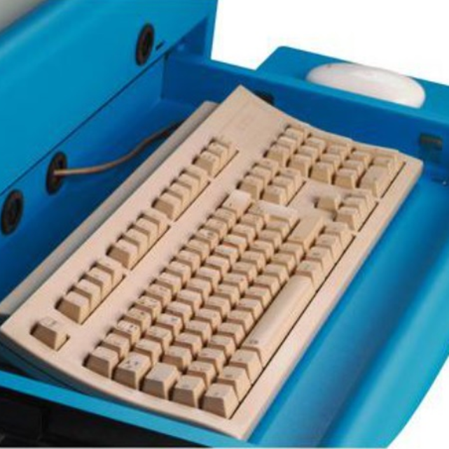 Computerkasten AIC500 Industrieel blau