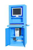 Computerkasten AIC500 Industrieel blau