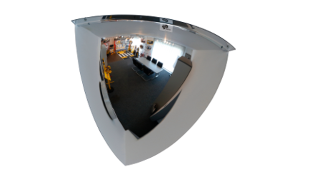 Safety Mirror 90° Dome Mirror 100 cm Observation mirror