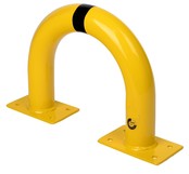 Hoop Protection Guard  from Steel Yellow/black W1000 x H1200 mm