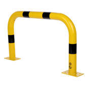 Hoop Protection Guard  from Steel Yellow/black W1000 x H1200 mm