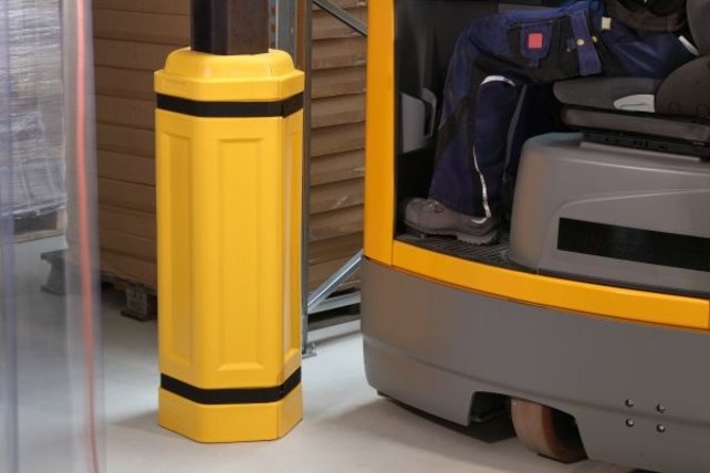 Protection colonne polyéthylène 150x150mm Easy fix