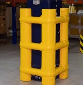 Modulair kolombescherming van polyethyleen 200 tot 700 mm