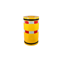 Polyethylene column protection Easy fix Ø 620 mm Round model, core 160 x 160 mm