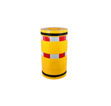 Polyethylene column protection Easy fix Ø 620 mm Round model, core 260 x  260 mm