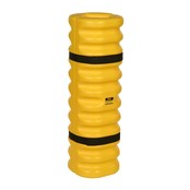 V-förmiger Säulenschutz aus Polyethylen 330 x 330 x 1067 mm für Säulen 10–15 cm