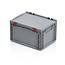 SalesBridges Eurobox Universal 40x30x23,5 cm with lid Closed handle Euro container KTL box