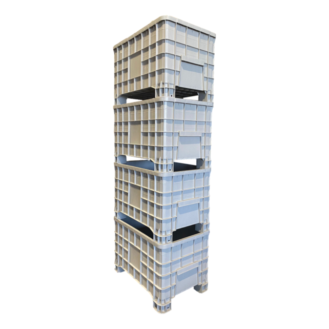 Bigbox 99 x 63.5 x 65 cm Full 4 Feet – 280 L – HDPE