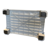 Large plastic box with 4 feet Large plastic box with 4 feet