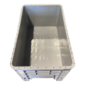 Large plastic box with 4 feet Large plastic box with 4 feet