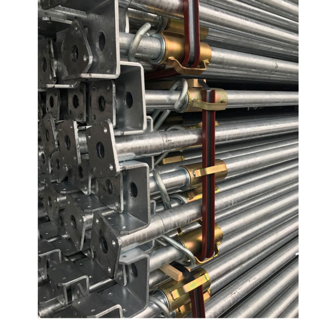 Étais extensible de 2.40 a 4.10 mètres SBPBM41 avec fourche construits