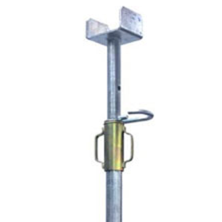 Fork head props 2.90 to 5.00 meters Jacks Typ BM Galvanized