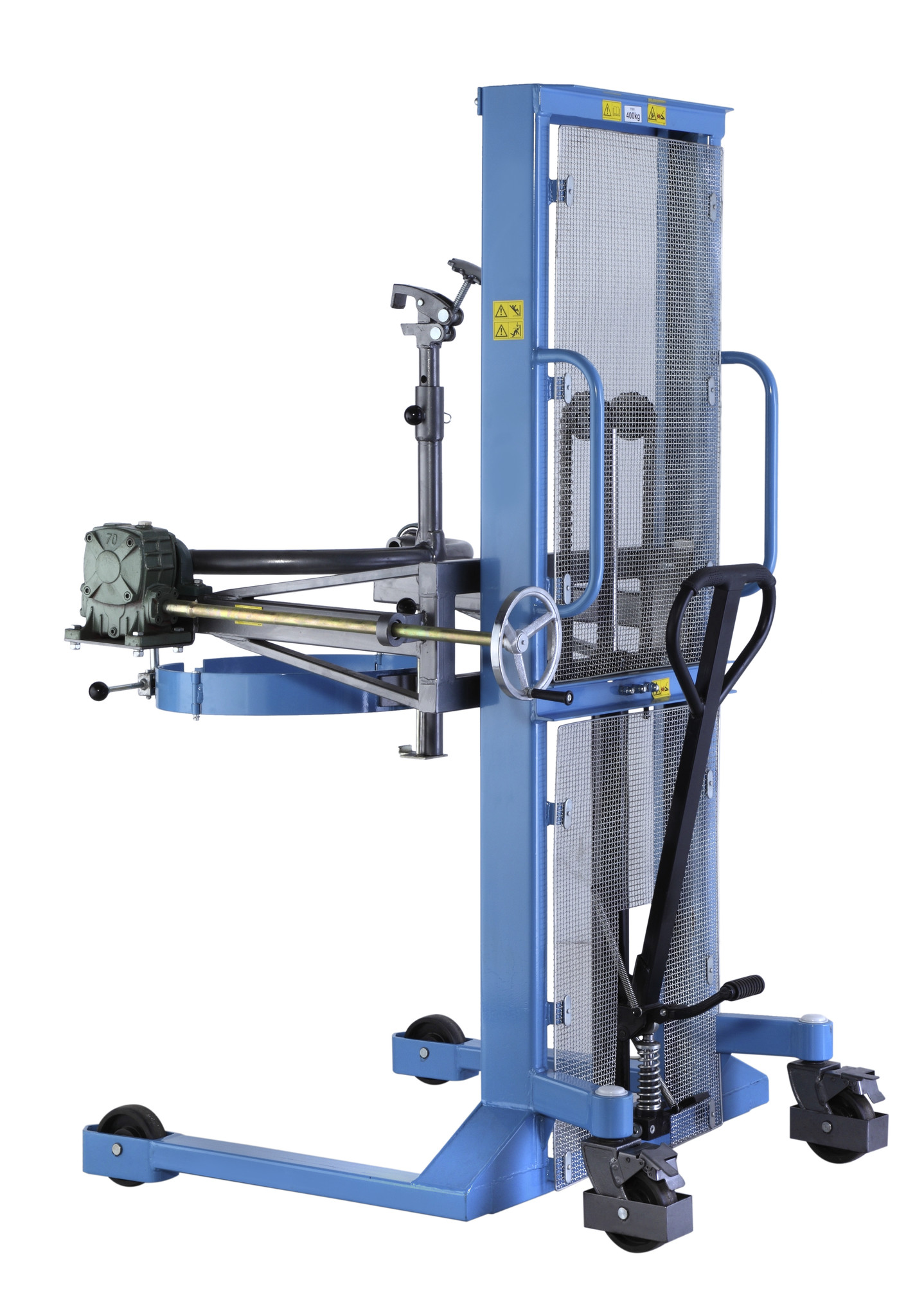 Drum Turner Lift 400kg Tilts 180° DIN for Drums 208 L