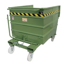 Chip Container 1600L Tipper Container LT-model for forklift