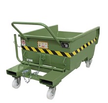 Chip Container 300L Tipper Container LT-model for forklift