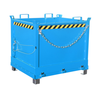 SalesBridges Chip Container Automatic 900L Tipper Container with Rollover  System