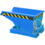 SalesBridges Chip Container EXPM 225L Mini Tipper Container with Rollover System