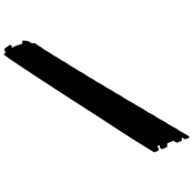 Pont à câbles avec couvercle 1 tunnels Ø 13 mm protection de câble Pont à câbles avec couvercle 1 tunnels Ø 13 mm protection de câble
