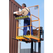 Plateforme de travail de sécurité 1040x835x2000mm pour chariot élévateur 240 TÜV