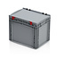SalesBridges EURO crate 40x30x33,5 with lid closed handle