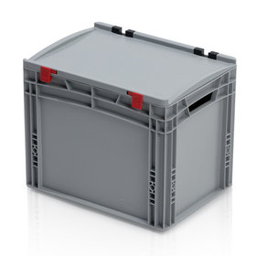 EURO crate 40x30x33,5 with lid
