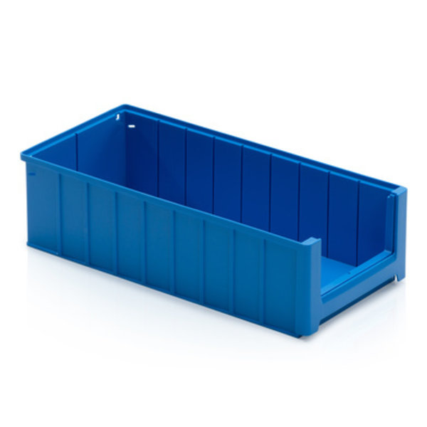 Plastic shelf hot sale bin