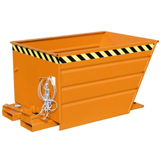 Spänebehälter 700L Kippbehälter VG-Modell für Gabelstapler