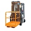 Bauer Zugangssicherheitsarbeitsbühne 1295x810x1885mm für Gabelstapler 300kg TÜV
