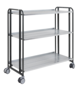 Kommissionier-Etagenwagen 1277 × 638 × 1300 mm, Tragkraft 250 kg