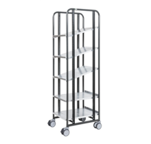 Chariot pour préparation de commandes pour magasin e-commerce étagères 477x638x1850mm