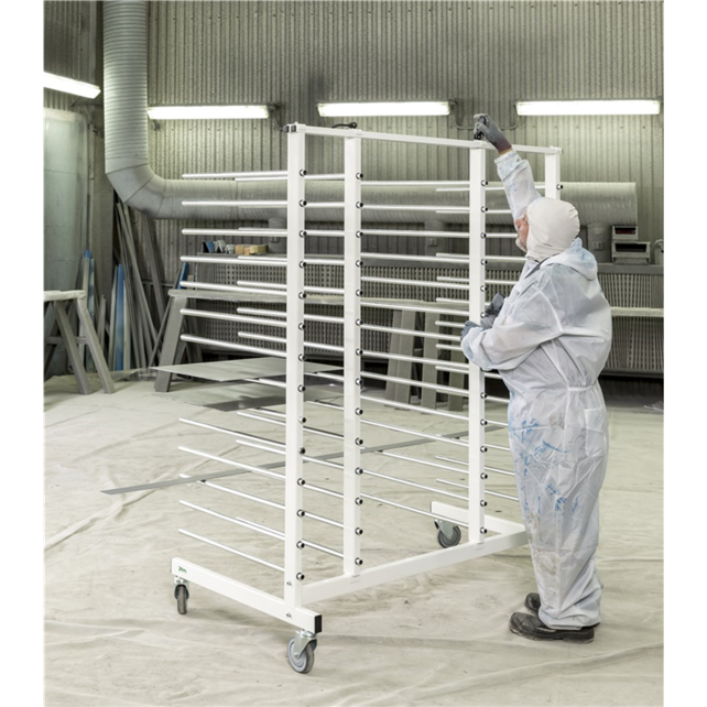 Industrial Drying Trolley Drying Rack Drying Station 1520 x 860 x 1960 mm